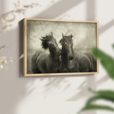 «Horses Don't Whisper», impression encadrée