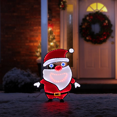 36.75" Outdoor Singing Santa