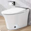 Luxury Heated Seat Smart Toilet With Automatic Flush And Night Light