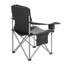 Oversized Camping Chairs, 450 lbs Heavy Duty Support, Portable Folding Camp Chairs with Padded Backrest & Armrests, Cup Holder & Side Pocket, Cooler Bag, Carry Bags for Outdoor, Fishing