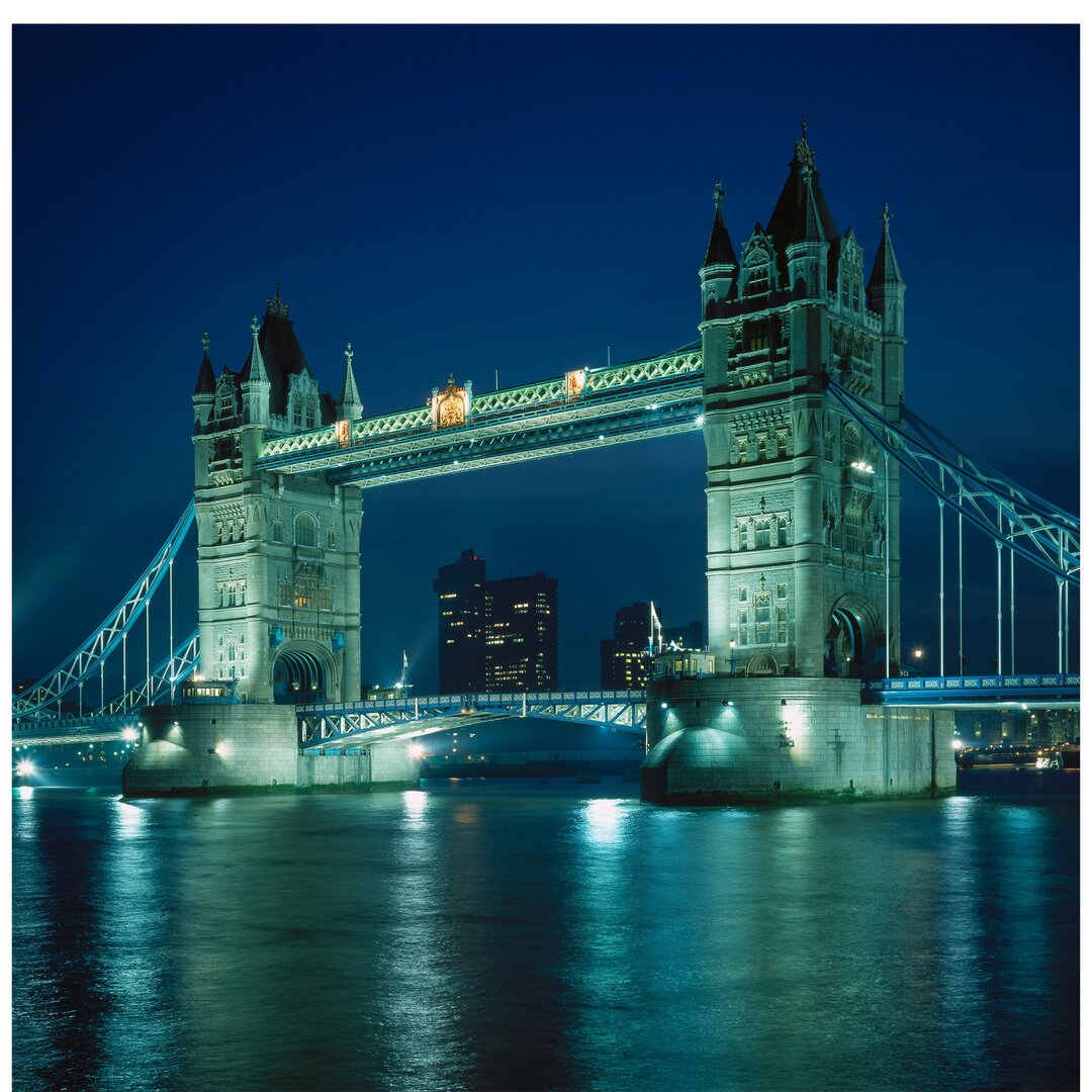 Strukturierte Fototapete London Tower Bridge