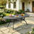  Suset Patio Dining Set with Oval Table , Off-White Cushions Included-1675232951-1675232906