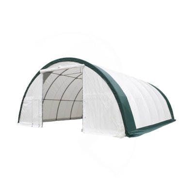 Single Truss Arch Storage Shelter W30'xl40'xh15' 11Oz PE