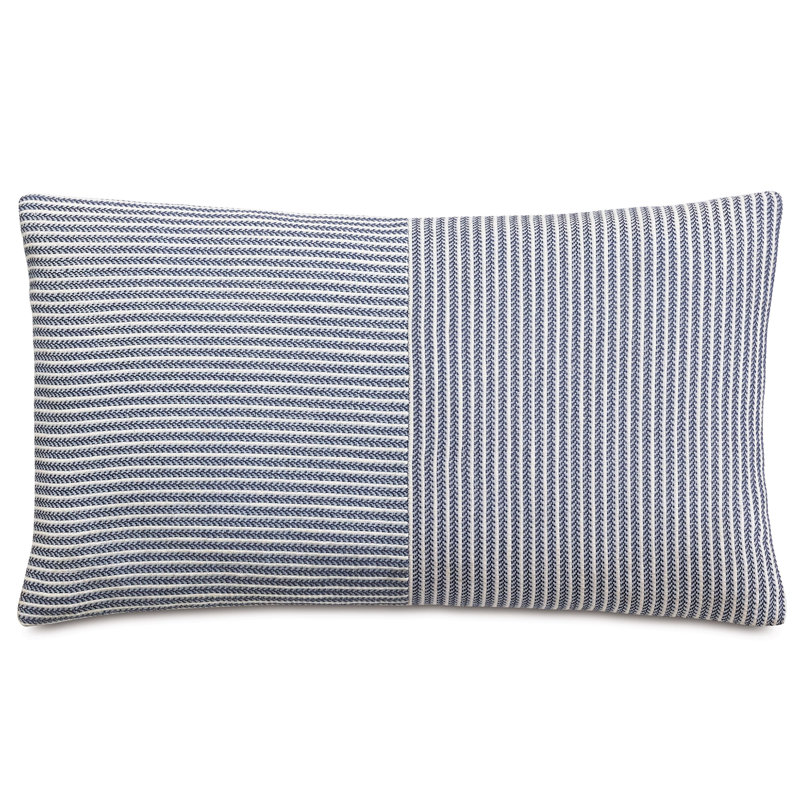 Beau Pillow Cover & Insert, Rectangle 13"H x 22"W