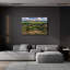 Art mural en verre Latitude Run® «Oxbow Overlook» par Rick Berk-1876554948