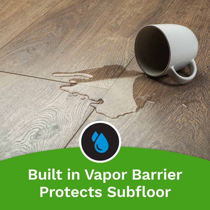 Eco-Friendly Cork and Polyethylene Underlayment Roll with Vapor Barrier