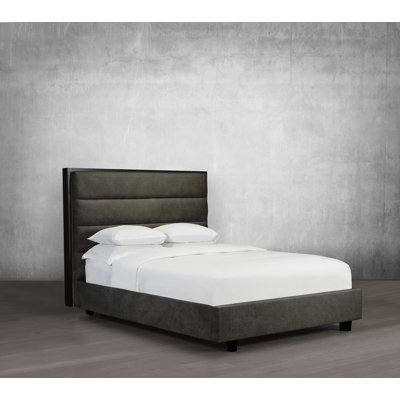 Lit plateforme tapissier