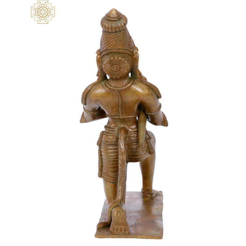 Figurine Lord Hanuman dans Namaskar Mudra