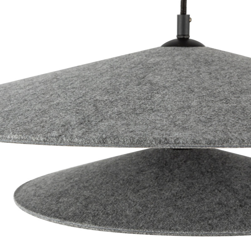 Cruz 2 - Light LED Pendant, Gray