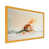 Toile avec cadre photo doré