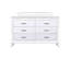 Commode Livorno G02790-D, argent
