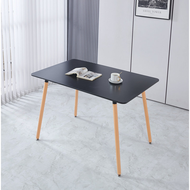 Table 115 x 75 x 75 cm, table à manger, table de bureau, table basse