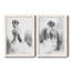 «Soft Silhouette I», ensemble de 2 reproductions d'art-956800005-956800001-1031789614