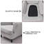 Housses de protection de meubles pour fauteuils à oreilles, housses de coussin en T extensibles 2 pièces, anti-boulochage, ajustement du bas élastique, lavable à la machine-2011179106