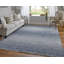 Branson Wool Area Rug in Blue-1906631800