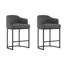 Tabouret de comptoir rembourré Alyce-1520518927