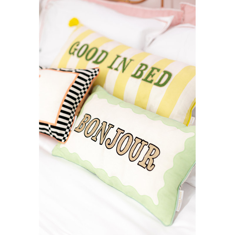 Evianna Cotton Rectangular Lumbar Cushion
