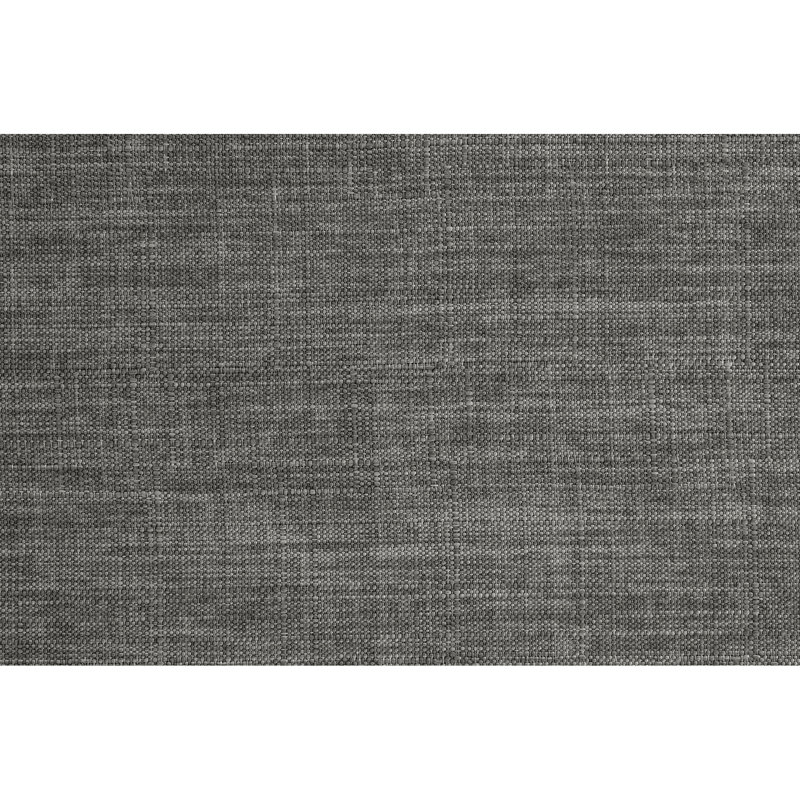 De 2 chaises de salle à manger à hauteur de comptoir, blanc texturé, tissu texturé gris, chaises blanches à structure en bois (2 pièces), tissu rembourré,