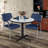 Regency Cain Round X-Base Breakroom Table-73411921-73411919
