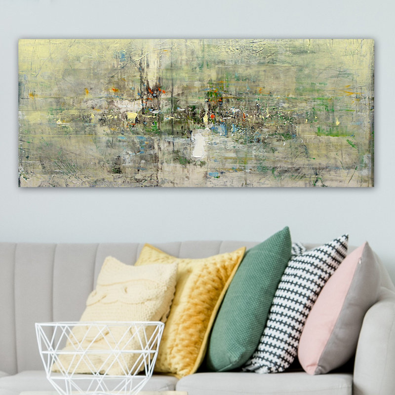 Peinture sur toile tendue