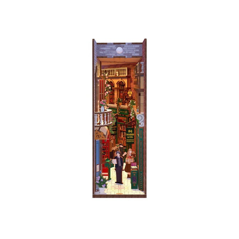 DIY 3D Book Nook Kit: 84 Charing Crodd Road 178pcs