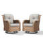 Swivel and sliding wicker patio chairs-2117509931-2119223130