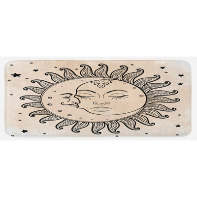Eclectic Polyester Kitchen Mat