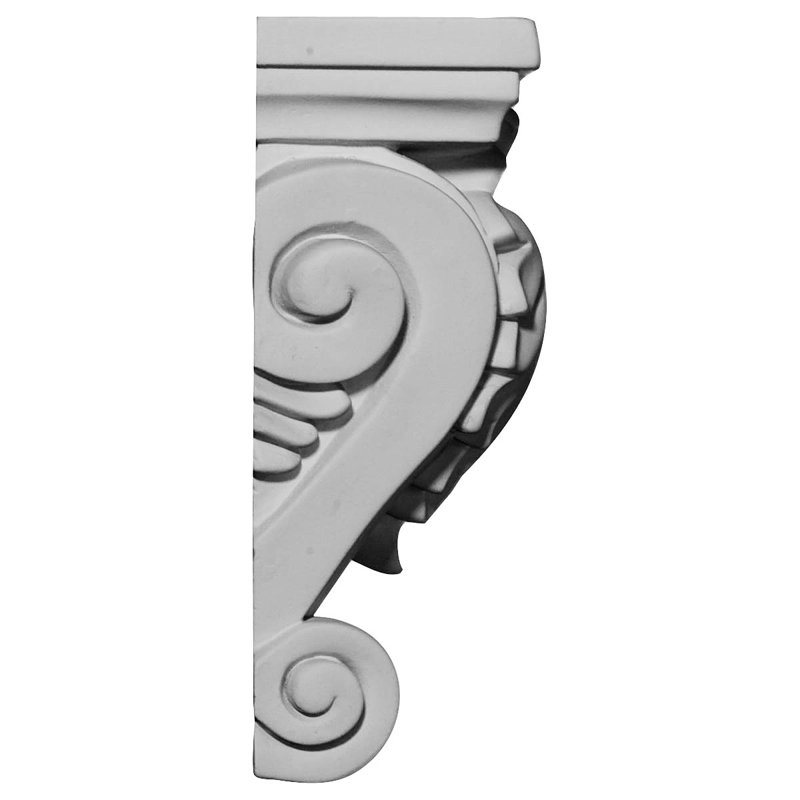 Endurathane Cole Corbel, 4 1/4"W x 2 3/8"D x 6 3/8"H, Factory Primed