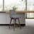 Cesley Swivel Upholstered Counter Stool with Solid Wood Frame-593038648-593038650-593038647