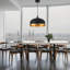 Kesleigh 13" Industrial 1-Light Dome Pendant with Dimmable