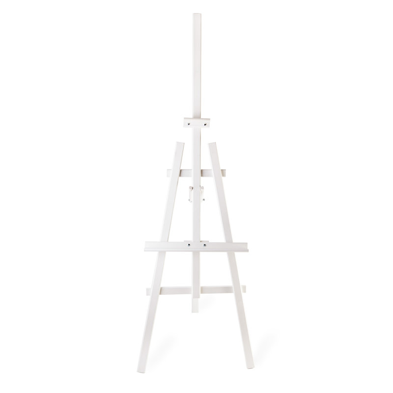 Gargi Ebern Designs Folding Wood Tripod Easel, White, 180'Hx51'Wx45'D
