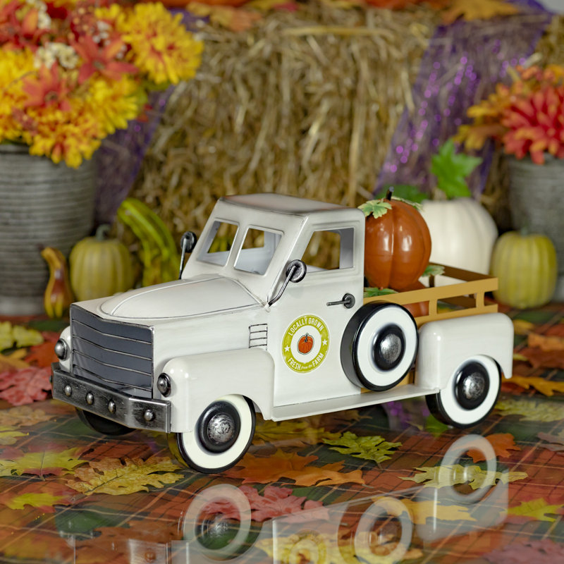 Camion de récolte, Blanc antique