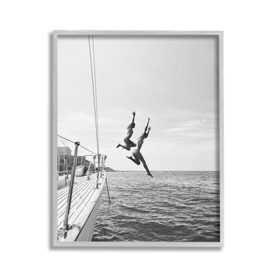 Bc-578_FG " People Diving From Boat " by Sisi And Seb