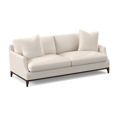 Porter Boucle and Velvet Sofa