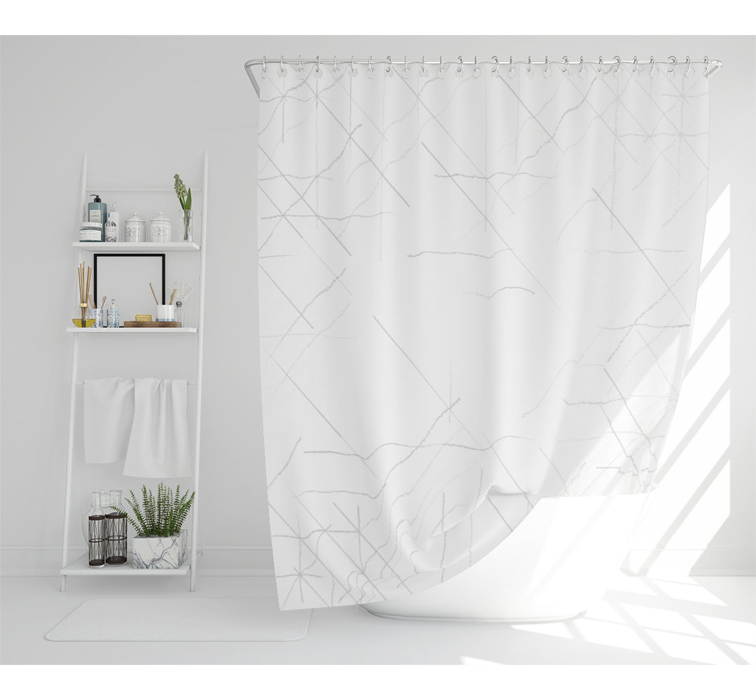 Dimo Polyester Shower Curtain Set