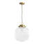 Luminaire suspendu sphère en verre 1 lumière-1982552466