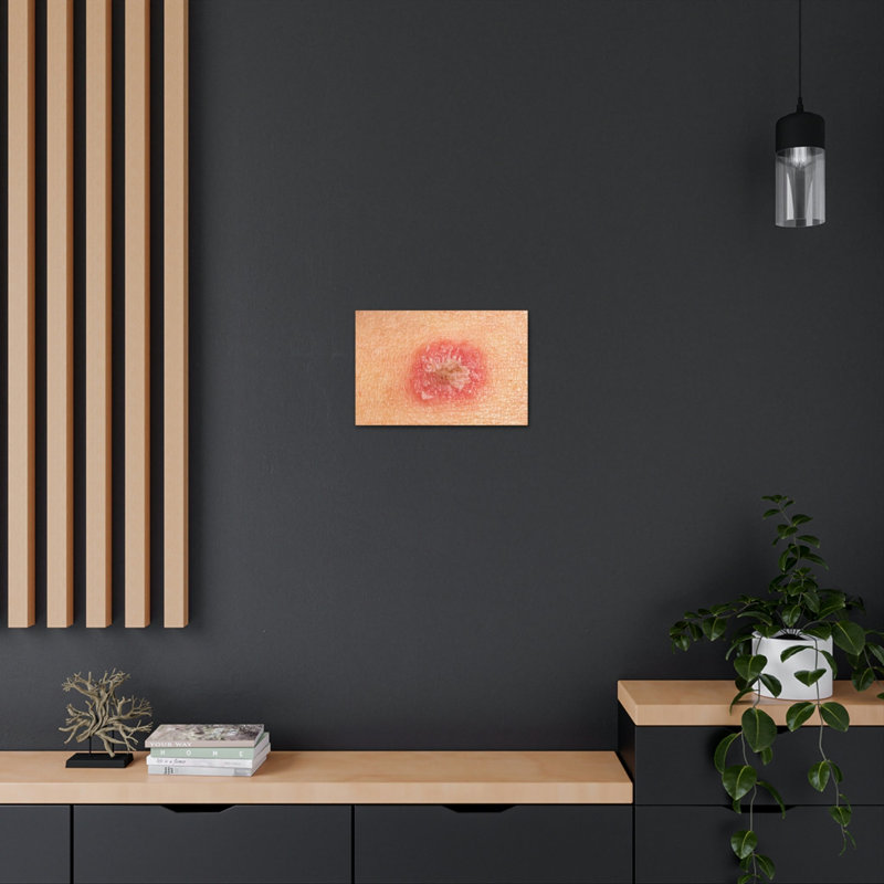 Wall Art on Canvas, 12cm H x 18cm W