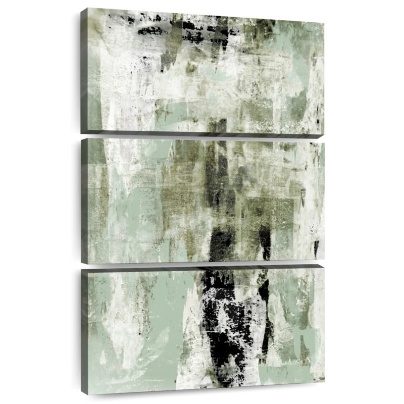 Avery Sage Green Abstract, 32" H x 20" W