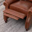 Fauteuil inclinable en cuir véritable-398984933