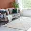 Cloverdales Geometric Hand-Loomed Jute Area Rug in Ivory-1312138425