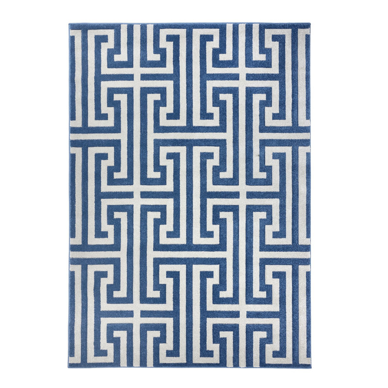 Geometric Area Rug, Rectangle 120 x 170 cm