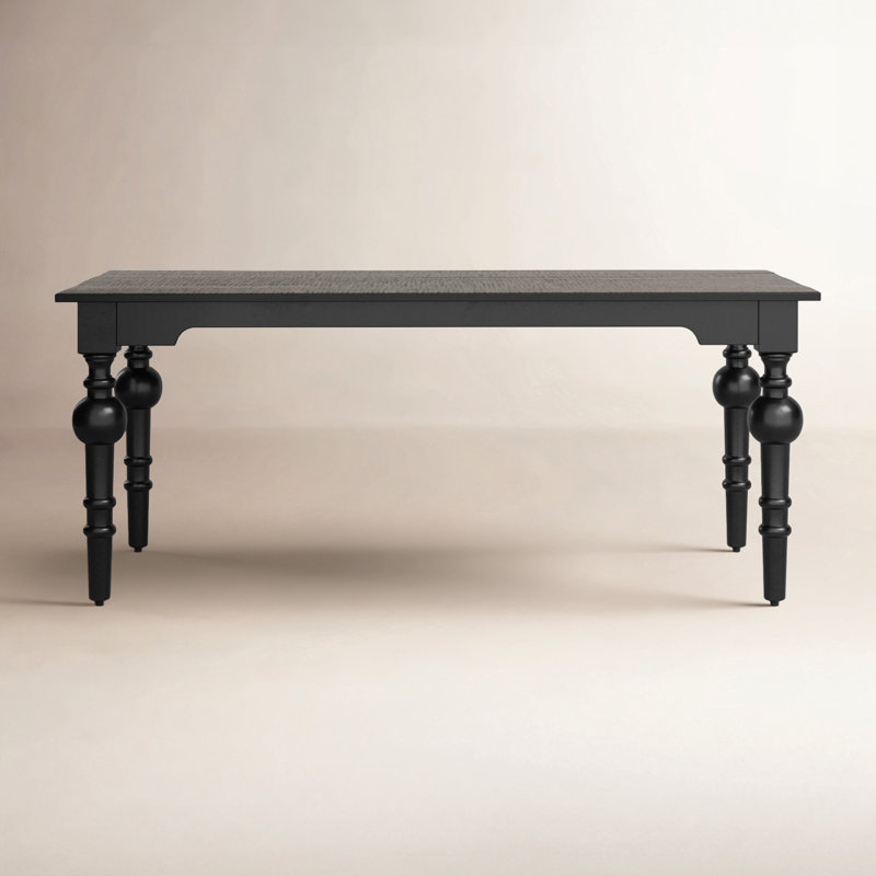 36" Acacia Solid Wood Dining Table