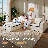 121" Boneless Oversized Modular Cloud Couch With Chaise, L-Shaped Deep Seat Sofa, Wide Armrests, Memory Foam, No Assembly-943959608-943959611