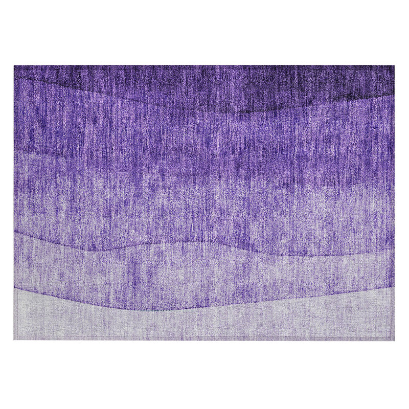 Ombre Indoor / Outdoor Rug, Rectangle 1'8" x 2'6"