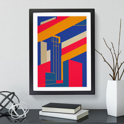 Unique Abstract Architecture No.1 - Single Picture Frame Print