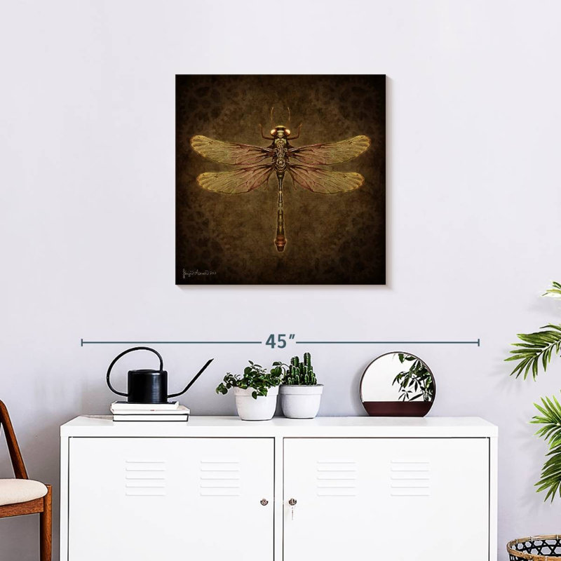 Brampt Steampunk Dragonfly, 24" H x 24" W