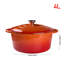 Living And Home 4L Cast Iron Stock Pot-126800308