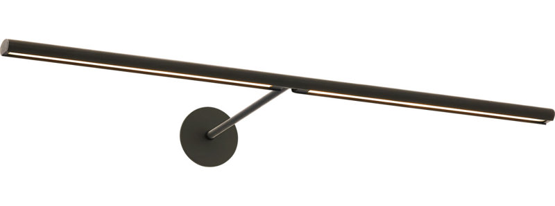 Plural Dome Picture Light, Bronze, 0.5" H x 24" W x 8.9" D, 17.4