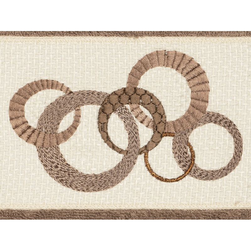 Annabelle Turkish Cotton Midweight Hand Towel, Latte