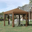 Pavillon de jardin hexagonal Outsunny